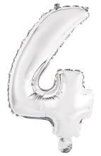 Load image into Gallery viewer, Numeral Foil 14" Package SILVER Numbers