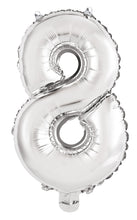 Load image into Gallery viewer, Numeral Foil 14" Package SILVER Numbers