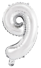 Load image into Gallery viewer, Numeral Foil 14" Package SILVER Numbers