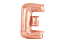 Load image into Gallery viewer, Alphabet Foil (A-Z) 34" inch Package Rose Gold Alphabet A-Z