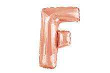 Load image into Gallery viewer, Alphabet Foil (A-Z) 34" inch Package Rose Gold Alphabet A-Z