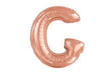 Load image into Gallery viewer, Alphabet Foil (A-Z) 34" inch Package Rose Gold Alphabet A-Z