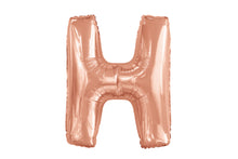 Load image into Gallery viewer, Alphabet Foil (A-Z) 34" inch Package Rose Gold Alphabet A-Z