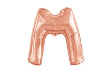 Load image into Gallery viewer, Alphabet Foil (A-Z) 34" inch Package Rose Gold Alphabet A-Z