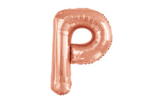 Load image into Gallery viewer, Alphabet Foil (A-Z) 34" inch Package Rose Gold Alphabet A-Z