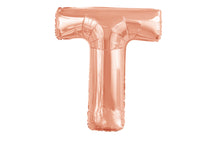 Load image into Gallery viewer, Alphabet Foil (A-Z) 34" inch Package Rose Gold Alphabet A-Z