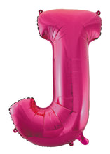 Load image into Gallery viewer, Alphabet Foil (A-Z) 34" inch Package Hot Pink Letters: A-ZAlphabet Foil (A-Z) 34" inch Package Hot Pink Letters: A-Z