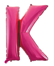Load image into Gallery viewer, Alphabet Foil (A-Z) 34" inch Package Hot Pink Letters: A-Z