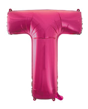 Load image into Gallery viewer, Alphabet Foil (A-Z) 34" inch Package Hot Pink Letters: A-ZAlphabet Foil (A-Z) 34" inch Package Hot Pink Letters: A-Z