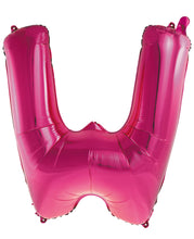 Load image into Gallery viewer, Alphabet Foil (A-Z) 34" inch Package Hot Pink Letters: A-Z