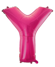 Load image into Gallery viewer, Alphabet Foil (A-Z) 34" inch Package Hot Pink Letters: A-Z