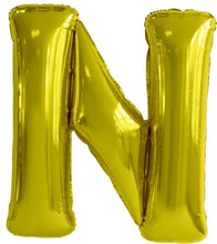 Load image into Gallery viewer, Alphabet Foil (A-Z) 34" inch Package Gold