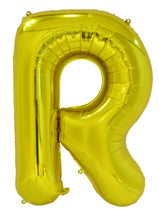 Load image into Gallery viewer, Alphabet Foil (A-Z) 34" inch Package Gold