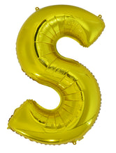 Load image into Gallery viewer, Alphabet Foil (A-Z) 34" inch Package Gold