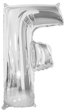Load image into Gallery viewer, Alphabet Foil (A-Z) 34" inch Package Silver Alphabet A-Z