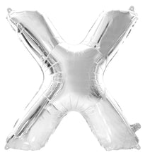 Load image into Gallery viewer, Alphabet Foil (A-Z) 34" inch Package Silver