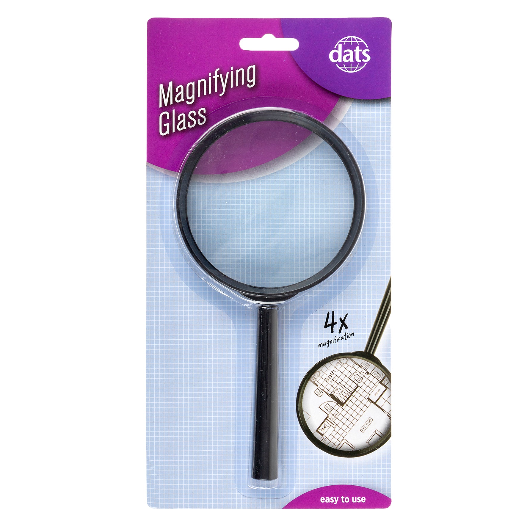 Magnifying Glass Large 94mm 4x Magnification Hot Dollar Newtown One