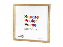Load image into Gallery viewer, SQUARE OR RECTANGLE POSTER FRAME BLACK / WHITE/ NATURAL (Various Sizes)