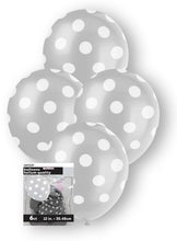 Load image into Gallery viewer, Polka Dots Balloons 6 x 12" - Various Colours