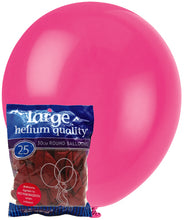 Load image into Gallery viewer, Balloons 25 x 30cm Assorted Colours
