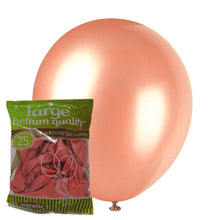 Load image into Gallery viewer, Balloons 25 x 30cm METALLIC COLOURS - Assorted