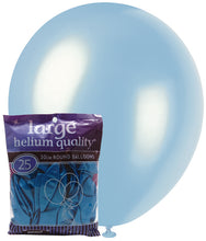 Load image into Gallery viewer, Balloons 25 X 30cm PEARLESCENT Colours (Assorted)