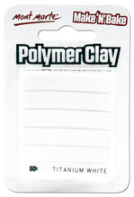 Load image into Gallery viewer, MM Make n Bake Polymer Clay 60g - Titanium White