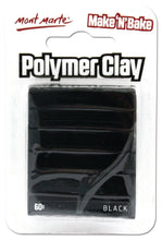 Load image into Gallery viewer, MM Make n Bake Polymer Clay 60g - Black