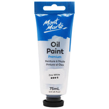 Load image into Gallery viewer, MM Oil Paint 75ml - Zinc White