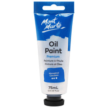 Load image into Gallery viewer, MM Oil Paint 75ml - Monastral Cerulean