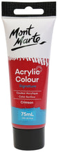 Load image into Gallery viewer, MM Acrylic Colour Paint 75ml - Crimson