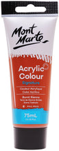 Load image into Gallery viewer, MM Acrylic Colour Paint 75ml - Burnt Sienna