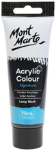 Load image into Gallery viewer, MM Acrylic Colour Paint 75ml - Lamp Black