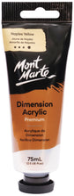 Load image into Gallery viewer, MM Dimension Acrylic 75mls - Naples Yellow