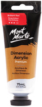 Load image into Gallery viewer, MM Dimension Acrylic 75mls - Brilliant Red