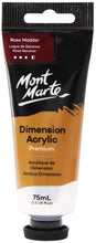 Load image into Gallery viewer, MM Dimension Acrylic 75mls - Rose Madder