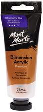 Load image into Gallery viewer, MM Dimension Acrylic 75mls - Ultramarine Blue