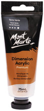 Load image into Gallery viewer, MM Dimension Acrylic 75mls - Terre Verte