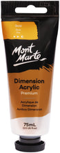 Load image into Gallery viewer, MM Dimension Acrylic 75mls - Gold