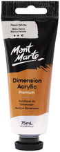 Load image into Gallery viewer, MM Dimension Acrylic 75mls - Pearl White