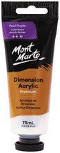 Load image into Gallery viewer, MM Dimension Acrylic 75mls - Pearl Purple