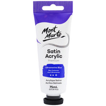 Load image into Gallery viewer, MM Satin Acrylic 75ml - Ultramarine Blue