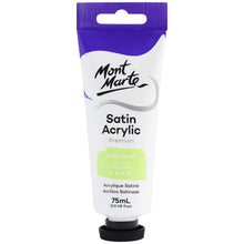Load image into Gallery viewer, MM Satin Acrylic 75ml - Yellow Green