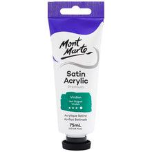 Load image into Gallery viewer, MM Satin Acrylic 75ml - Viridian