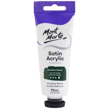 Load image into Gallery viewer, MM Satin Acrylic 75ml - Hookers Green