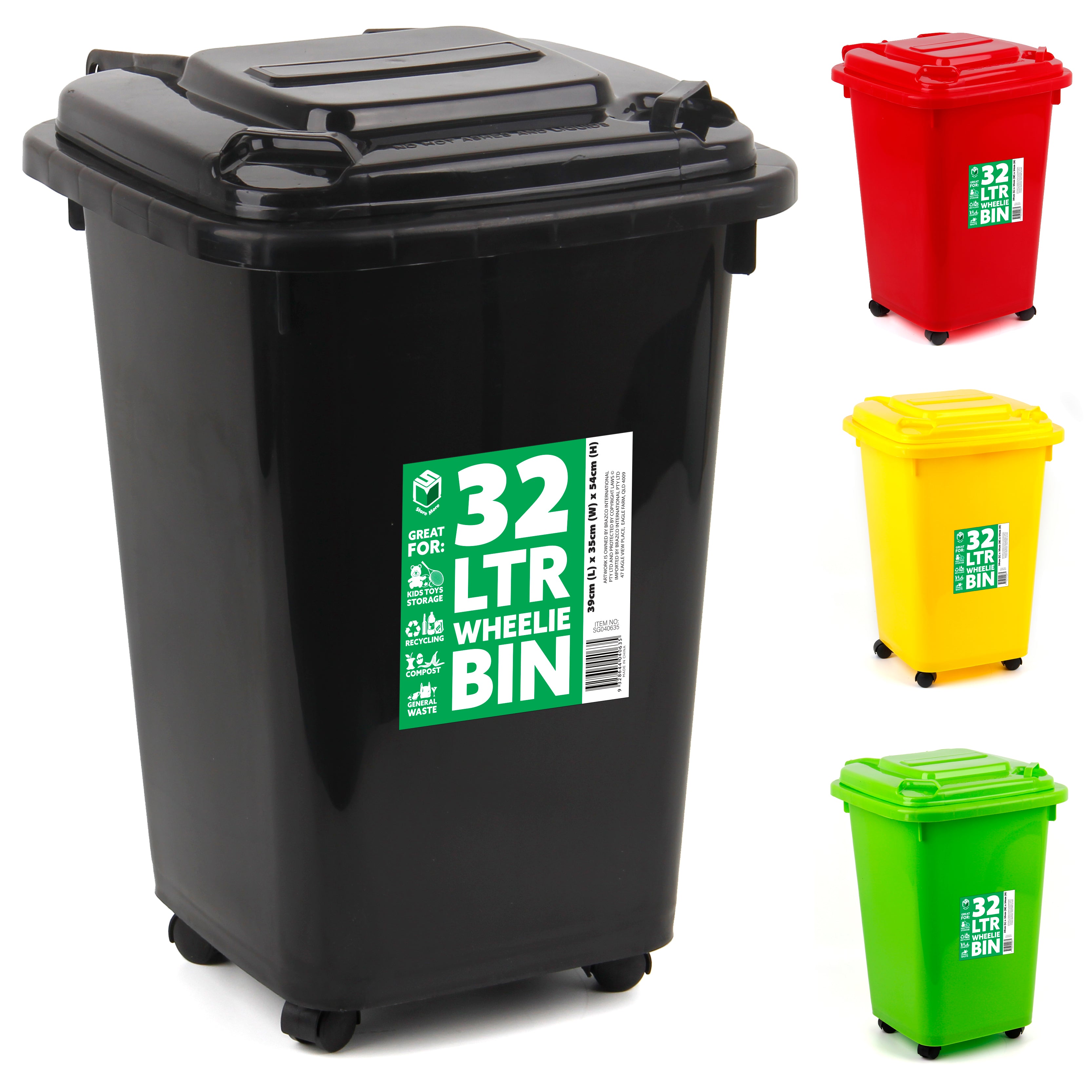 Wheelie sales bin kids