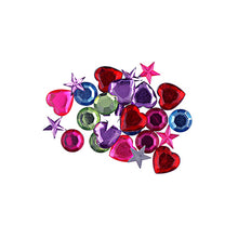 Load image into Gallery viewer, CRAFT RHINESTONE RND STAR HEART 100PCS
