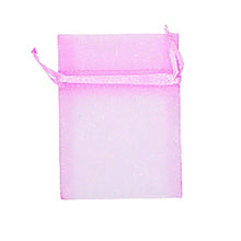 Load image into Gallery viewer, ORGANZA MINI 10CM x 7.5CM BABY PINK 7PCS