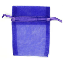Load image into Gallery viewer, ORGANZA MINI 10CM x 7.5CM PURPLE 7PCS