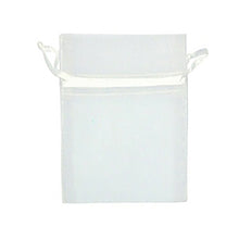 Load image into Gallery viewer, ORGANZA MINI 10CM x 7.5CM WHITE 7PCS
